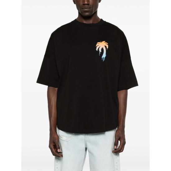 26SS 팜앤젤스 탑 PMAA10BS26 JER003 1001 BLACK - PALM ANGELS