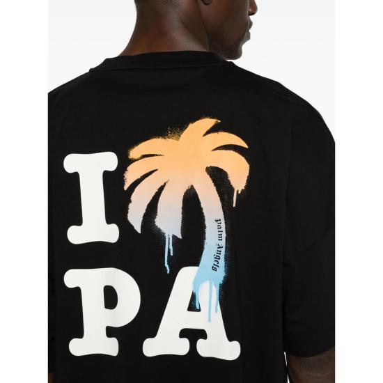 26SS 팜앤젤스 탑 PMAA10BS26 JER003 1001 BLACK - PALM ANGELS