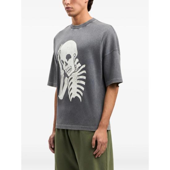 26SS 팜앤젤스 폴로 티셔츠 PMAA10DS26 JER007 1003 GREY - PALM ANGELS