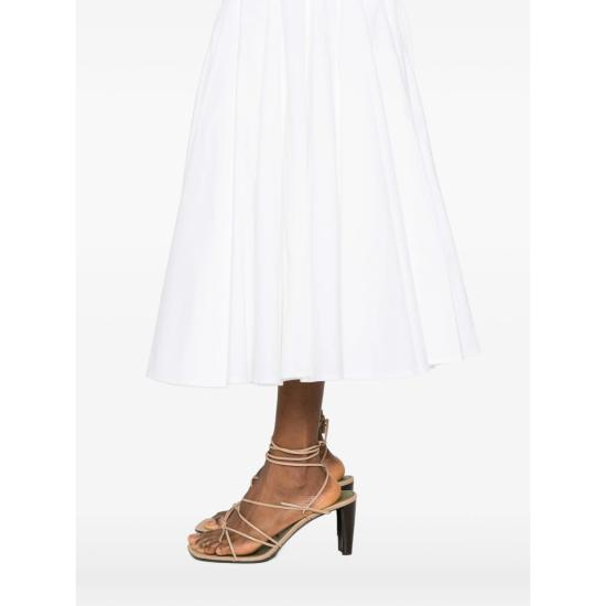 26FW 자크뮈스 미디 스커트 SKW00076 AW00351 100 WHITE - JACQUEMUS