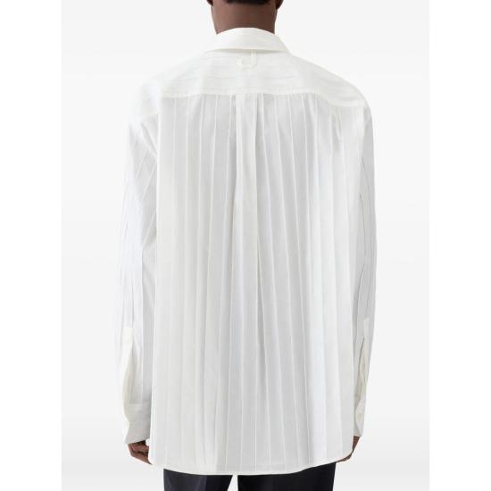 26SS 자크뮈스 긴팔 셔츠 SHM00605 AW00780 100 WHITE - JACQUEMUS