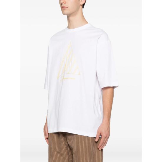 26FW 자크뮈스 반팔 티셔츠 TSU00321 AJ00285 1NH BROWN - JACQUEMUS