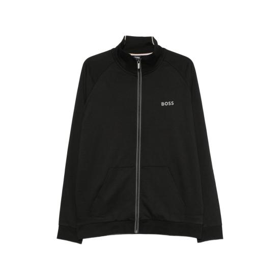 26SS 보스 집업 니트 50545564 004 BLACK
