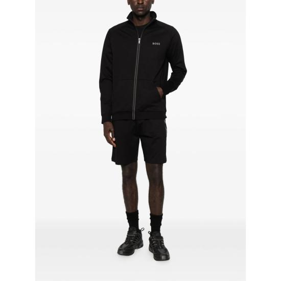 26SS 보스 집업 니트 50545564 004 BLACK - BOSS