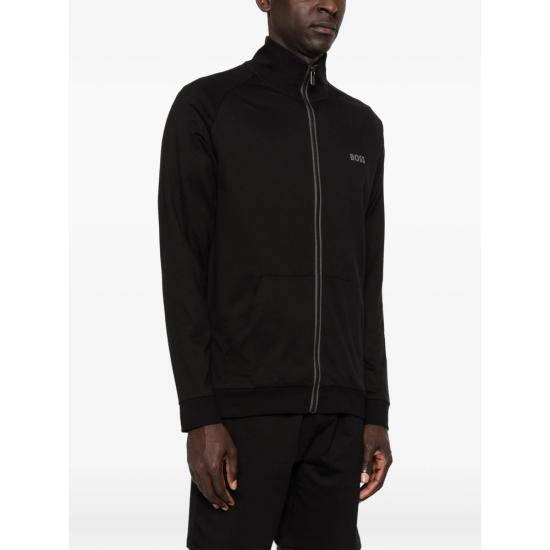 26SS 보스 집업 니트 50545564 004 BLACK - BOSS