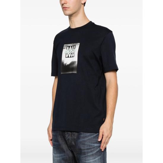 26SS 보스 탑 50561846 404 BLUE - BOSS