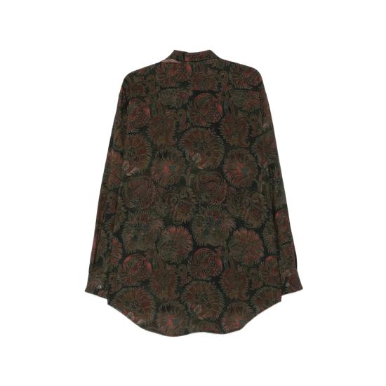 26SS 마리아노 긴팔 셔츠 SR02290 V28024025 6076 GREEN RED - MAGLIANO