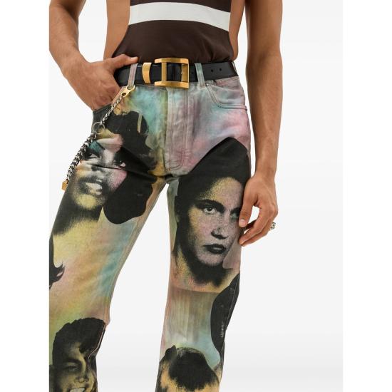 26SS 베르사체 데님 팬츠 1A17961 1024665 5X000 BLACK - VERSACE