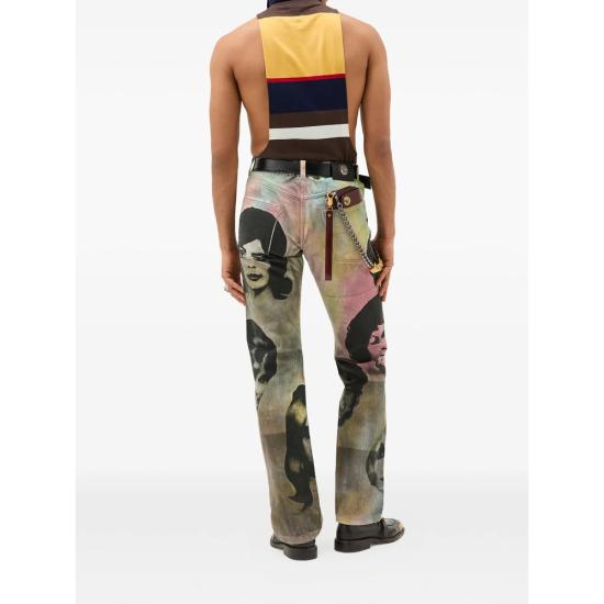 26SS 베르사체 데님 팬츠 1A17961 1024665 5X000 BLACK - VERSACE