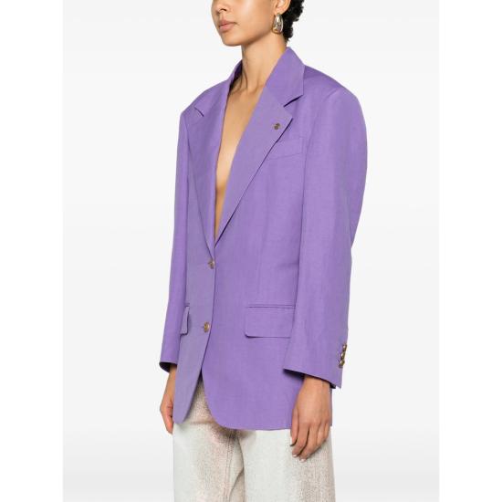 26SS 베르사체 수트 자켓 1A18017 1025054 1L980 PURPLE - VERSACE