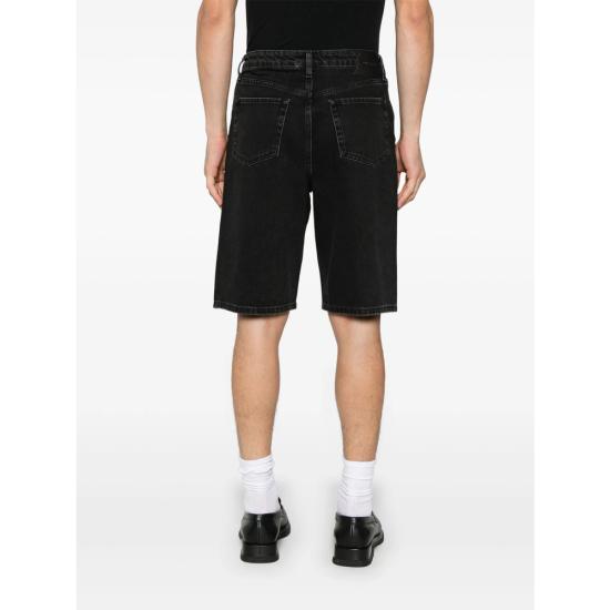26SS 데일리 페이퍼 데님 숏팬츠 2610190 LASER MONO BLACK - DAILY PAPER