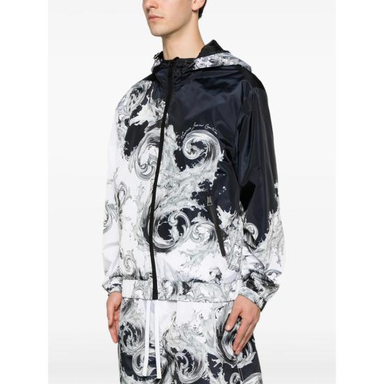 26SS 베르사체 자켓 80GASD06 CQ23D V22 WHITE BLACK - VERSACE