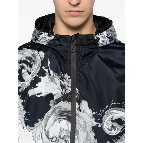 26SS 베르사체 자켓 80GASD06 CQ23D V22 WHITE BLACK - VERSACE