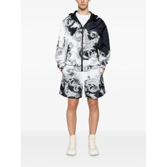 26SS 베르사체 자켓 80GASD06 CQ23D V22 WHITE BLACK - VERSACE