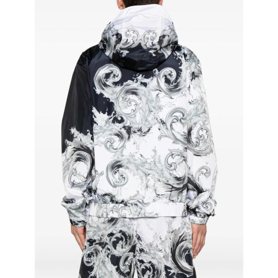 26SS 베르사체 자켓 80GASD06 CQ23D V22 WHITE BLACK - VERSACE