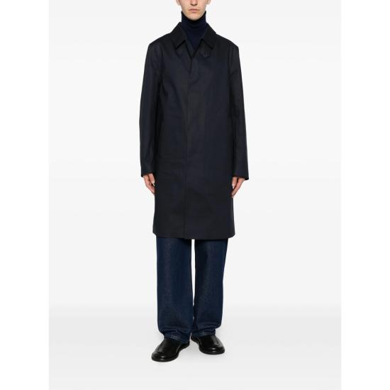 26SS 매킨토시 코트 GR 1056 D DUNKELD NAVY BLUE - MACKINTOSH