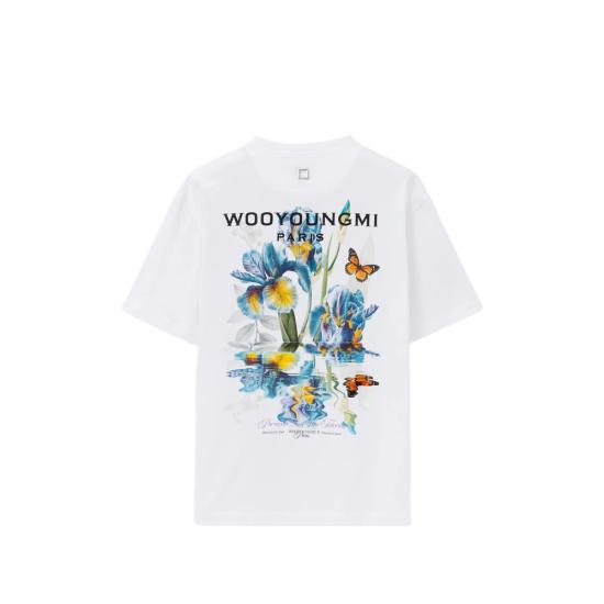 26SS 우영미 반팔 티셔츠 W261TS06 701W WHITE - WOOYOUNGMI