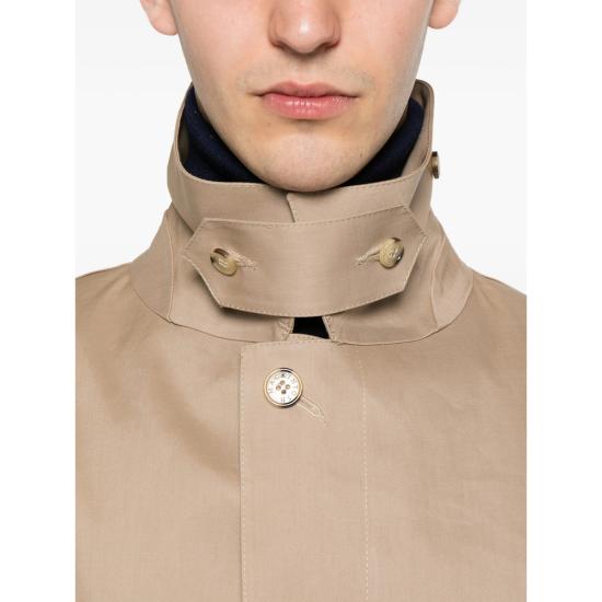 26SS 매킨토시 코트 GR 1056 D DUNKELD FAWN NEUTRALS - MACKINTOSH