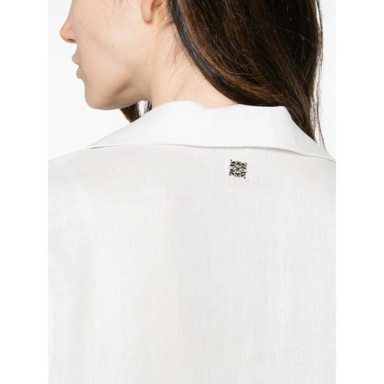 26SS 빠니깔레 블라우스 D381203P 0200 WHITE - Panicale