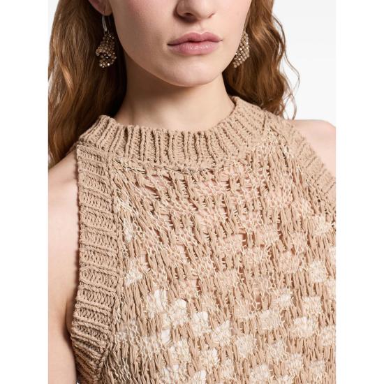 26SS 페세리코 롱 원피스 A82140F03 9308B 46B NEUTRALS - PESERICO