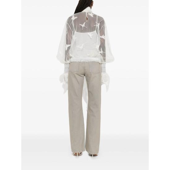 26SS 블루마린 블라우스 4C247A F0108 WHITE - BLUMARINE