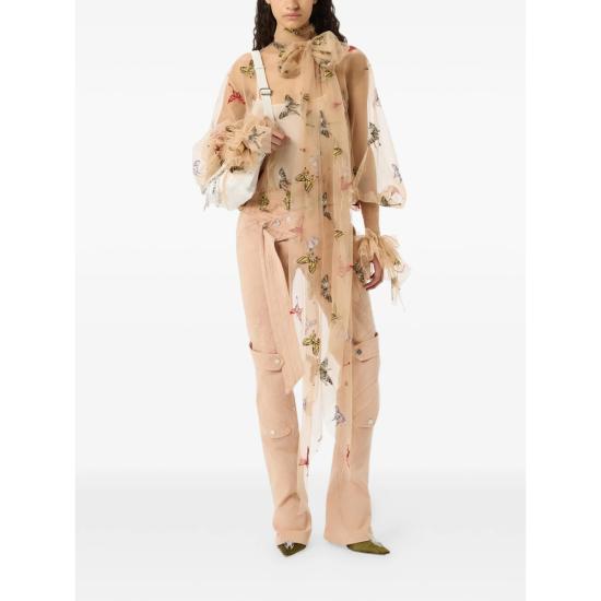 26SS 블루마린 플레어 팬츠 4J160A N0820 NEUTRALS - BLUMARINE