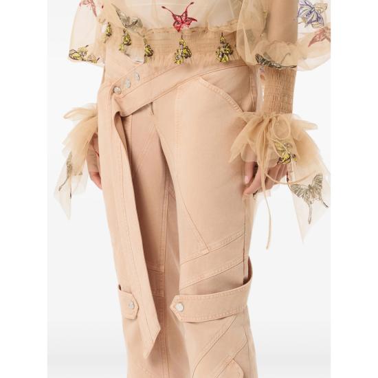 26SS 블루마린 플레어 팬츠 4J160A N0820 NEUTRALS - BLUMARINE