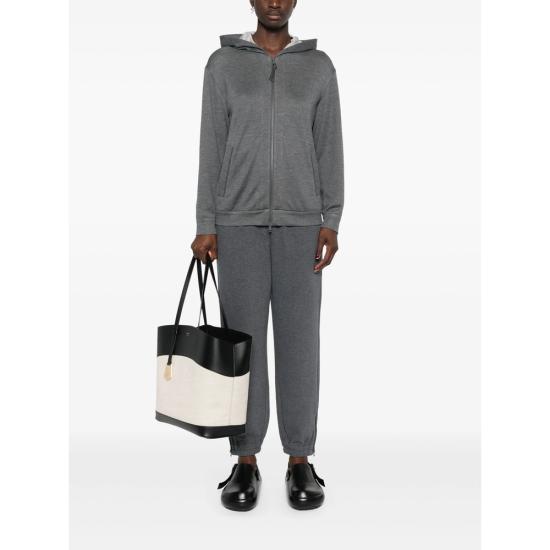 26FW 브루넬로 쿠치넬리 후드 스웨트셔츠 MP828SB806 C572 GREY - BRUNELLO CUCINELLI