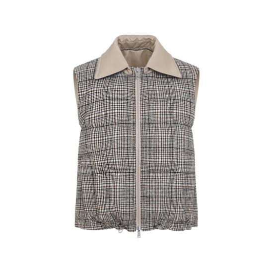 26FW 브루넬로 쿠치넬리 베스트 ML5977142P C631 NEUTRALS - BRUNELLO CUCINELLI