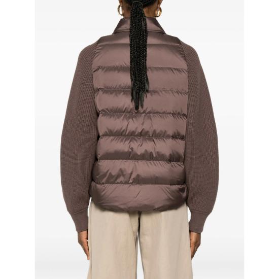 26FW 브루넬로 쿠치넬리 나일론 다운 재킷 MD5987696P C092 BROWN - BRUNELLO CUCINELLI