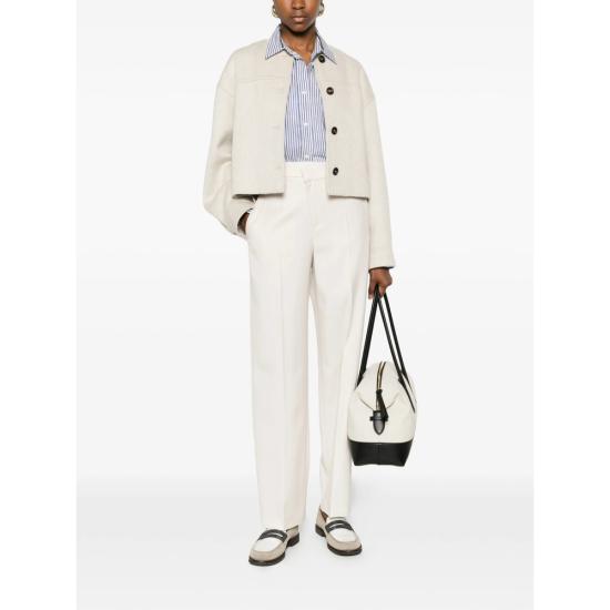 26FW 브루넬로 쿠치넬리 스트레이트 팬츠 MP553P9294 C9815 NEUTRALS - BRUNELLO CUCINELLI