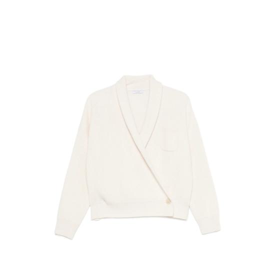 26FW 브루넬로 쿠치넬리 가디건 M12724306P C2832 WHITE