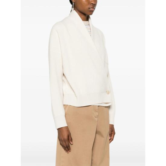 26FW 브루넬로 쿠치넬리 가디건 M12724306P C2832 WHITE - BRUNELLO CUCINELLI