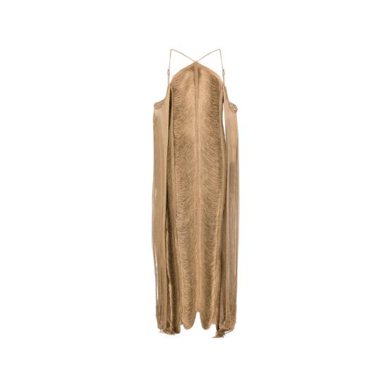 26SS 블레스 롱 원피스 PELTA BRONZ NEUTRALS