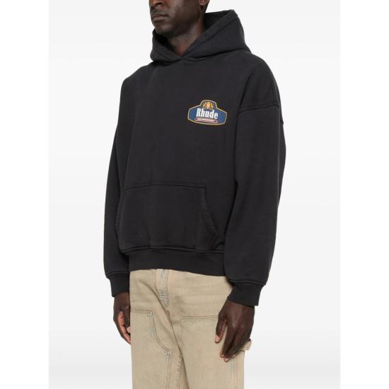 26SS 루드 후드 티셔츠 RHSS26HO07012 6189 BLACK - RHUDE