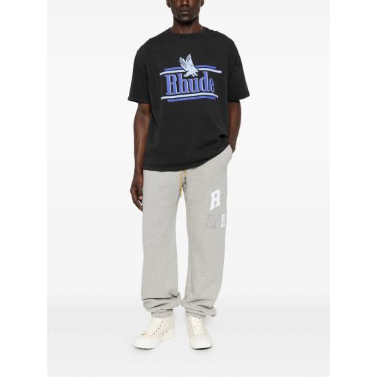 26SS 루드 반팔 티셔츠 RHSS26TT01012 6183 BLACK - RHUDE