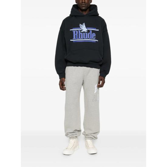 26SS 루드 후드 티셔츠 RHSS26HO01012 6194 BLACK - RHUDE