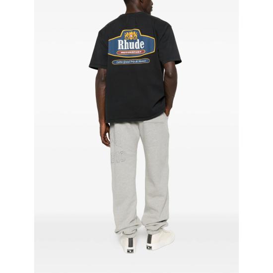 26SS 루드 반팔 티셔츠 RHSS26TT04012 6189 BLACK - RHUDE