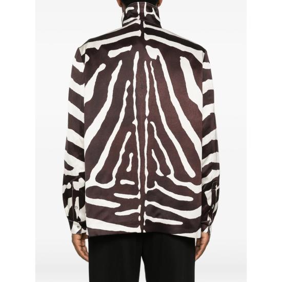 26SS 발렌티노 가라바니 자켓 8V0CIR15BEW 0HX BROWN WHITE - VALENTINO GARAVANI