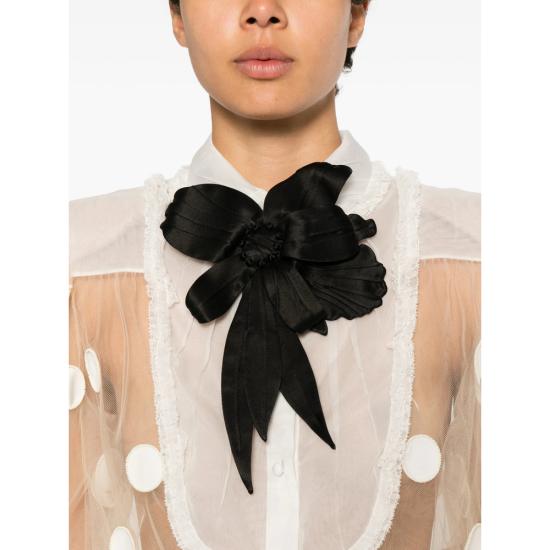 26SS 발렌티노 가라바니 블라우스 8B0AB8C51ED P79 NEUTRALS WHITE - VALENTINO GARAVANI