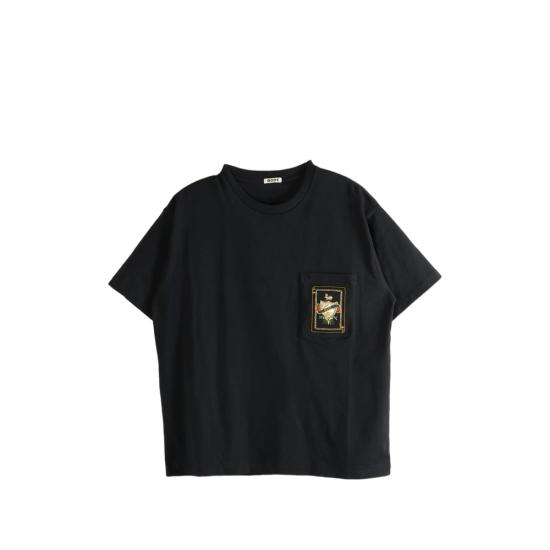 26SS 보디 반팔 티셔츠 MRS26CS035 BLACK