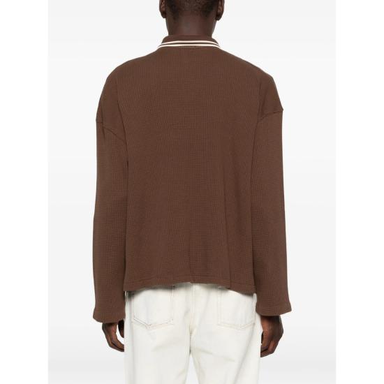 26SS 보디 폴로 티셔츠 MRS26CS010 DKBRO BROWN - BODE