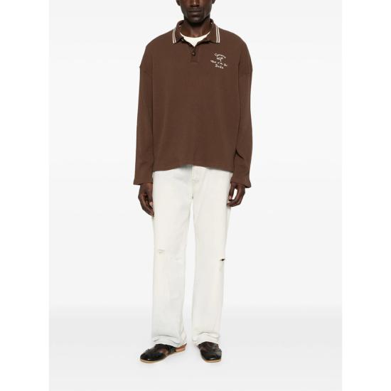 26SS 보디 폴로 티셔츠 MRS26CS010 DKBRO BROWN - BODE