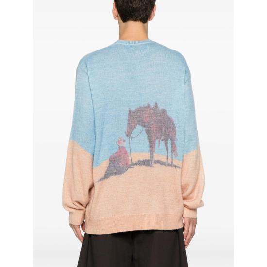 26SS 원오브디즈데이스 스웨터 01D 07 020 MULTI BLUE NEUTRALS - ONE OF THESE DAYS