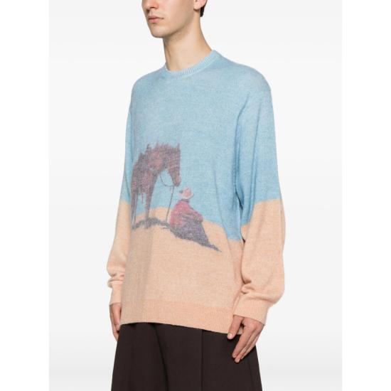 26SS 원오브디즈데이스 스웨터 01D 07 020 MULTI BLUE NEUTRALS - ONE OF THESE DAYS