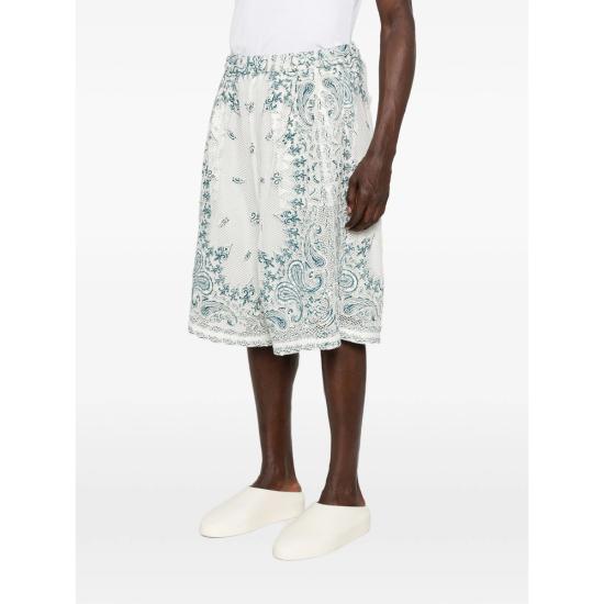 26SS 타크 숏팬츠 PT041 WHITE WHITE BLUE - TAAKK