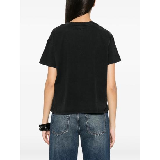 26SS 마제스틱필라쳐 반팔 티셔츠 M618 FT1128 0002 BLACK - MAJESTIC FILATURES