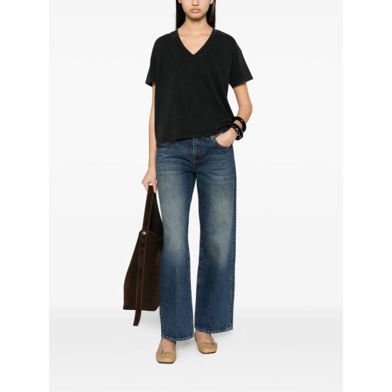 26SS 마제스틱필라쳐 반팔 티셔츠 M618 FT1128 0002 BLACK - MAJESTIC FILATURES