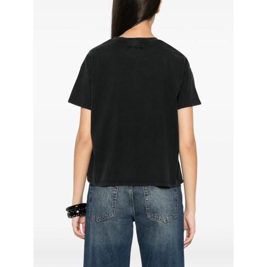 26SS 마제스틱필라쳐 반팔 티셔츠 M618 FT1127 0002 BLACK - MAJESTIC FILATURES