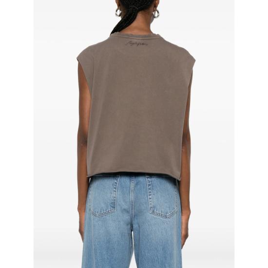 26SS 마제스틱필라쳐 민소매 티셔츠 M618 FDE223 1076 BROWN - MAJESTIC FILATURES